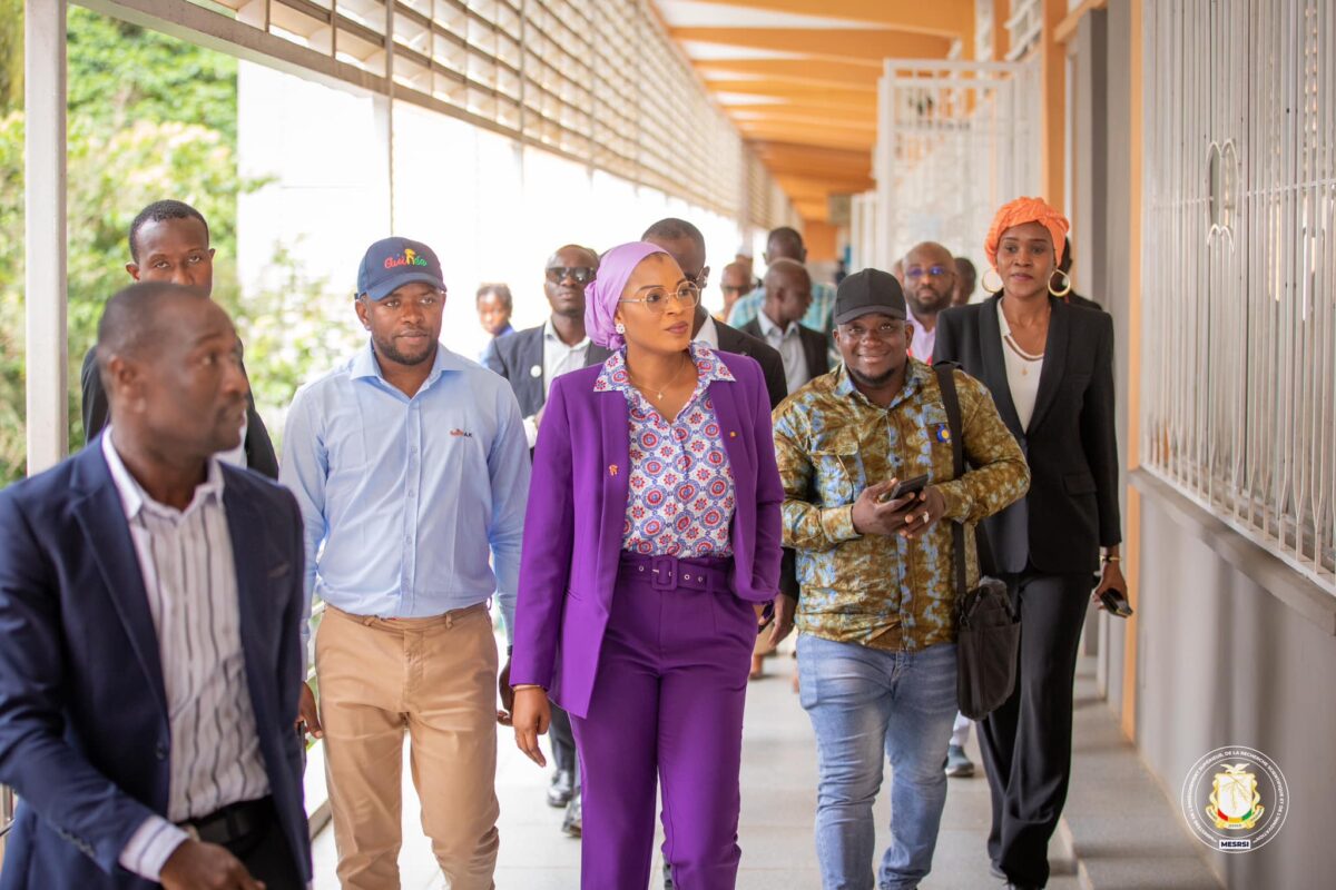 CAMPUS TOUR 2023 : DRE DIAKA SIDIBE S’ASSURE DE LA BONNE PREPARATION DE LA RENTREE UNIVERSITAIRE 2023, L’ETAPE DE l’UNIVERSITE GAMAL ABDEL NASSAR DE CONAKRY (UGANC)