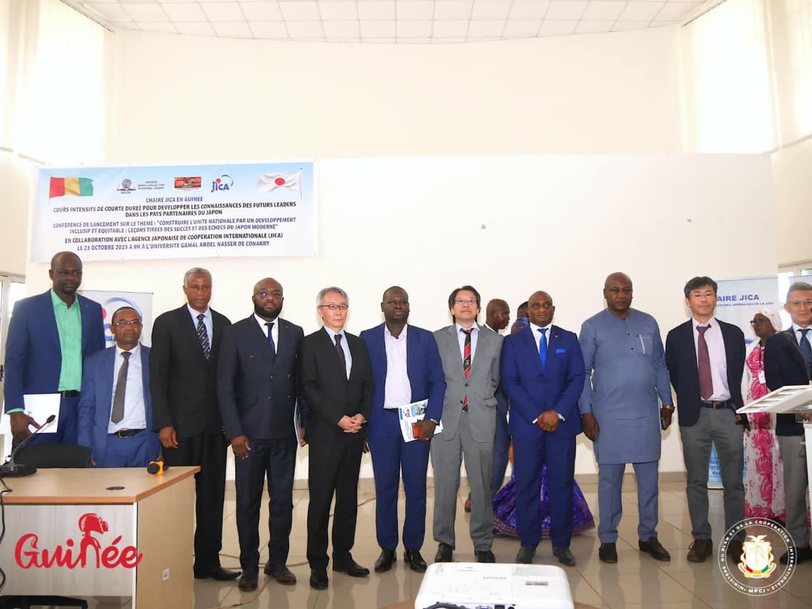 MESRSI-MPCI : CEREMONIE DE LANCEMENT DU PROGRAMME « CHAIRE JICA » EN GUINEE