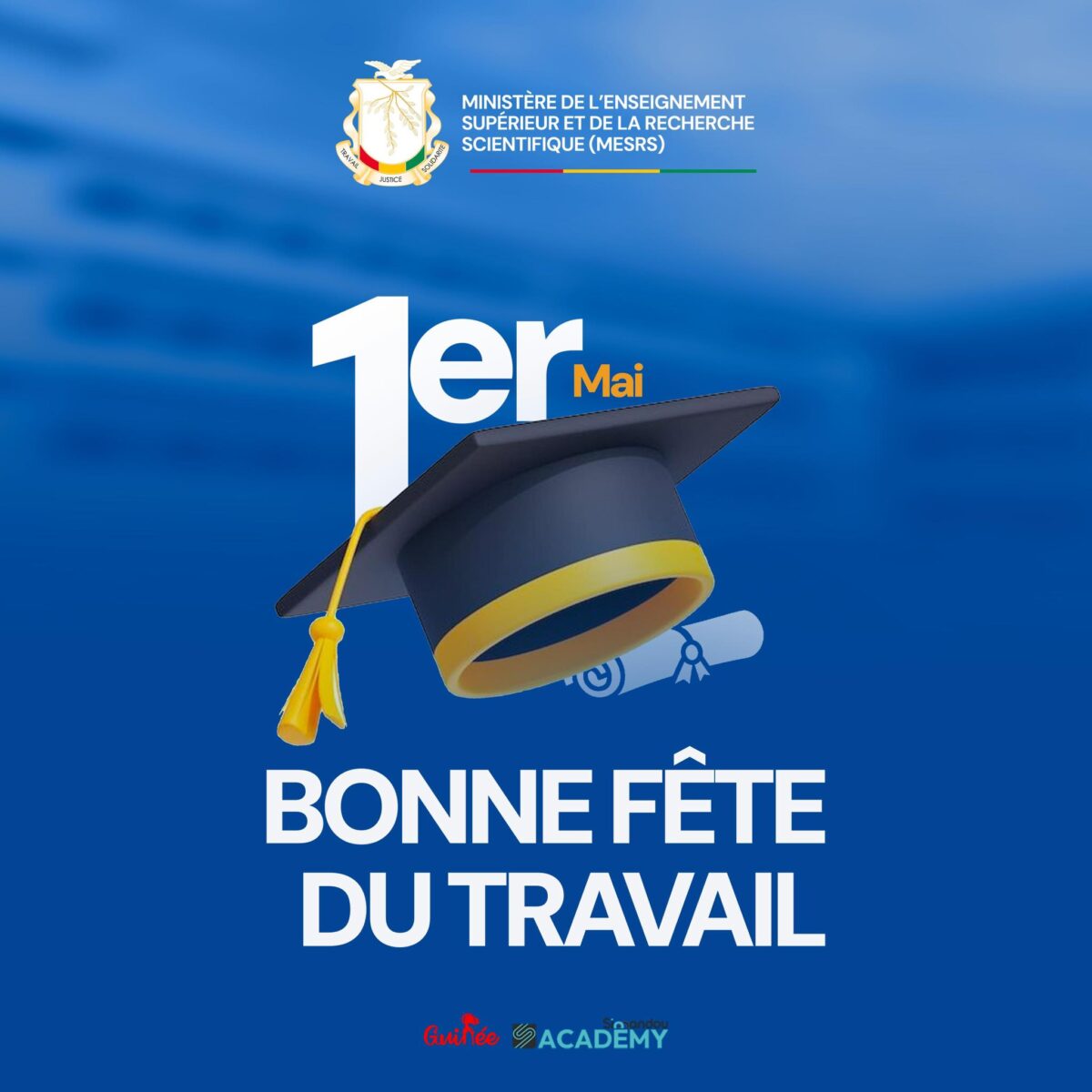Fête du Travail : Hommage et reconnaissance à l’ensemble des acteurs de l’Enseignement supérieur et de la Recherche scientifique
