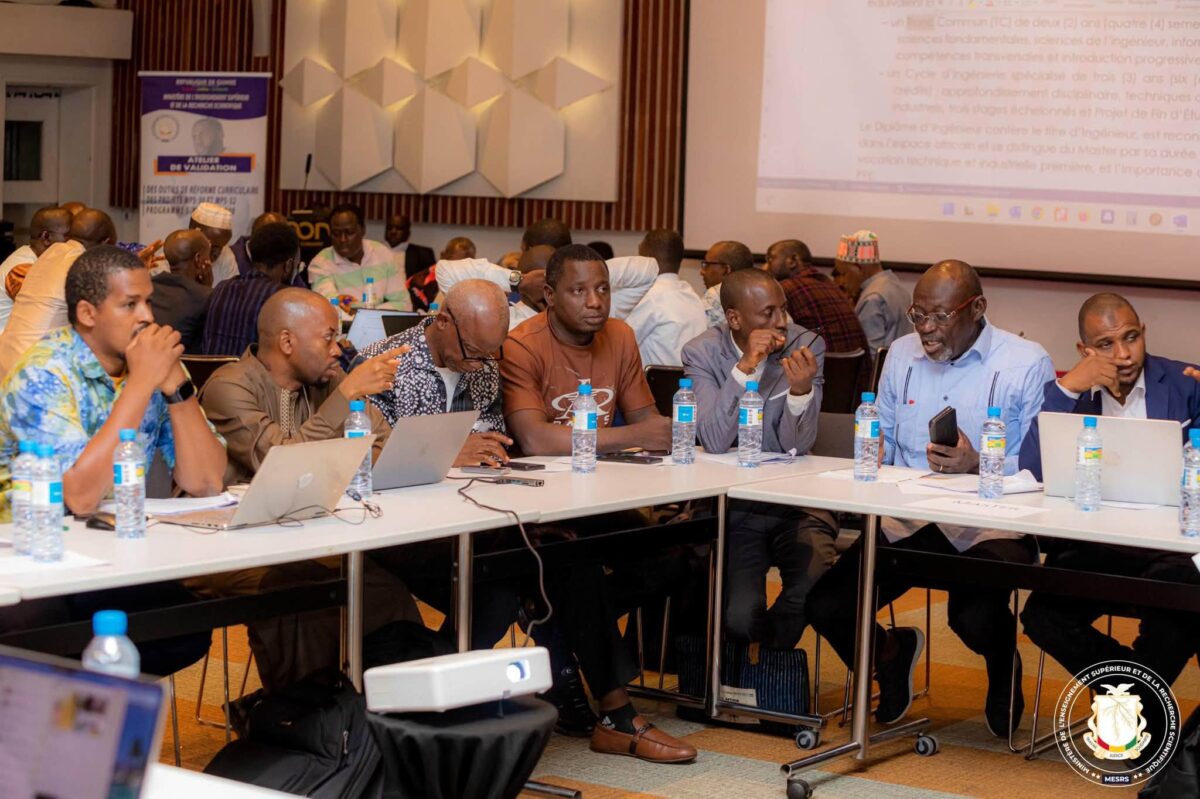 MESRS – SIMANDOU 2040 – Reforme curriculaire : le MESRS pose les fondements du  nouvel enseignement supérieur guinéen