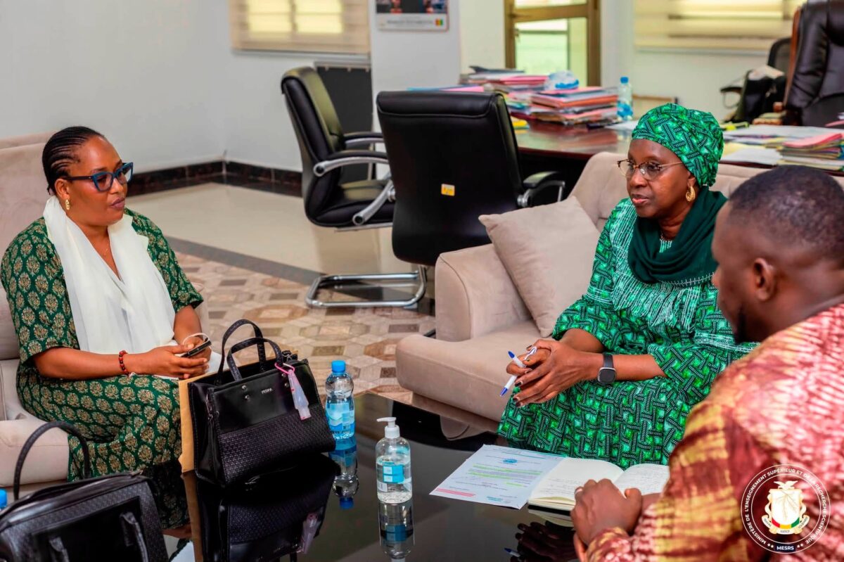 MESRS – Fondation EVA GUINEE : des échanges pour un partenariat prometteur